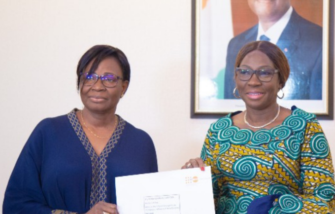 Coopération Côte d’Ivoire-UNFPA : La nouvelle représentante résidente de l’UNFPA en Côte d’Ivoire présente sa lettre d’accrédita