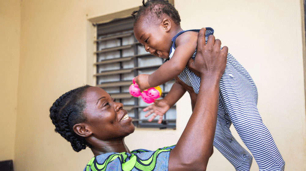 Gnohou Rosine est une maman comblée et reconnaissante