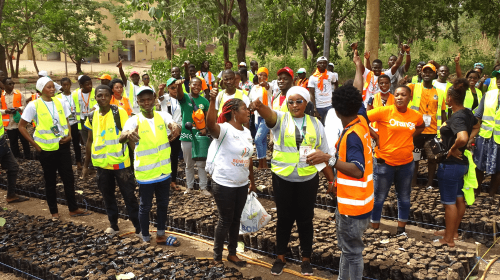 Photo bénévoles de Yamoussoukro