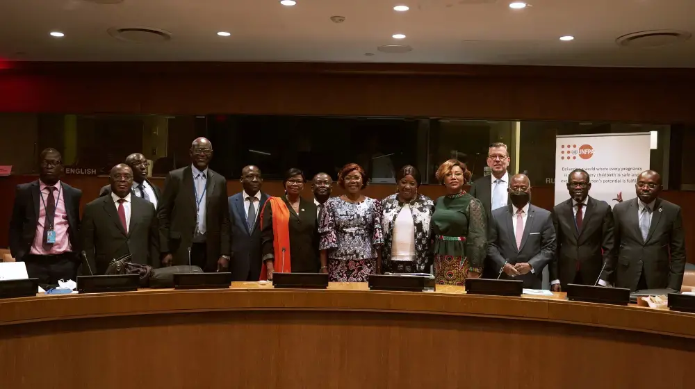 Accélération de l’autonomisation des femmes, atteinte des ODD : La Côte d’Ivoire et l’UNFPA partagent les bonnes pratiques à New York.