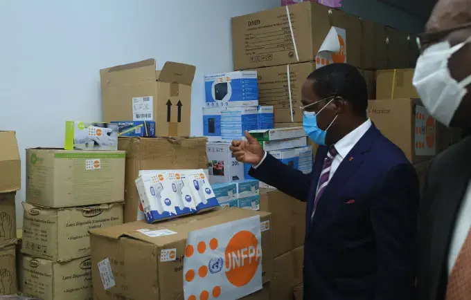 Lutte contre la Covid-19 en Côte d’Ivoire : L’UNFPA équipe les centres de santé du District d'Abidjan 