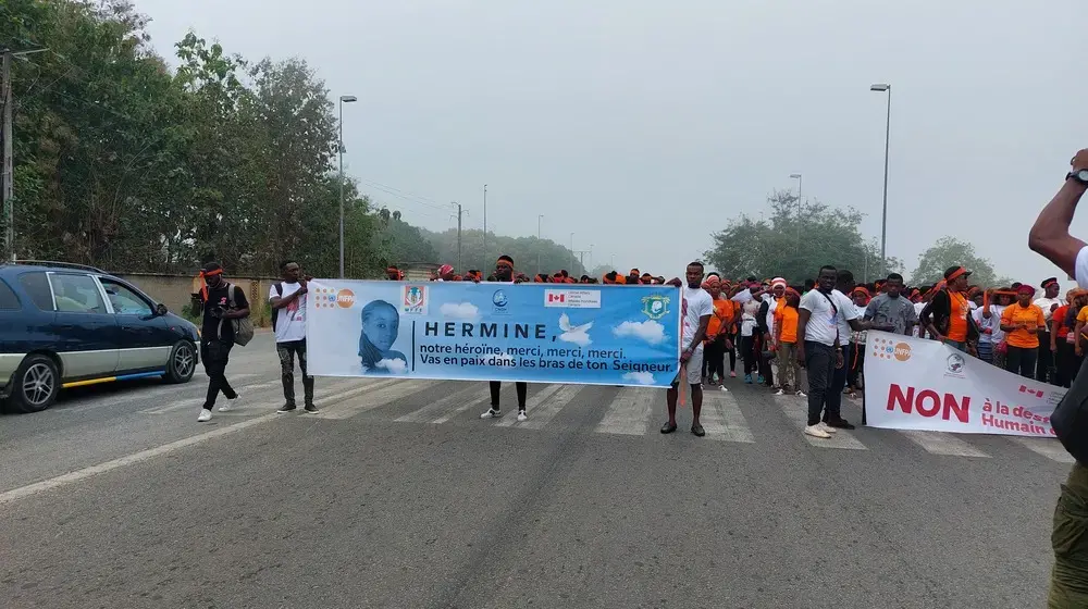 Les jeunes de Bouaké se mobilisent en hommage à l’étudiante Hermine, récente victime de viol dans la ville