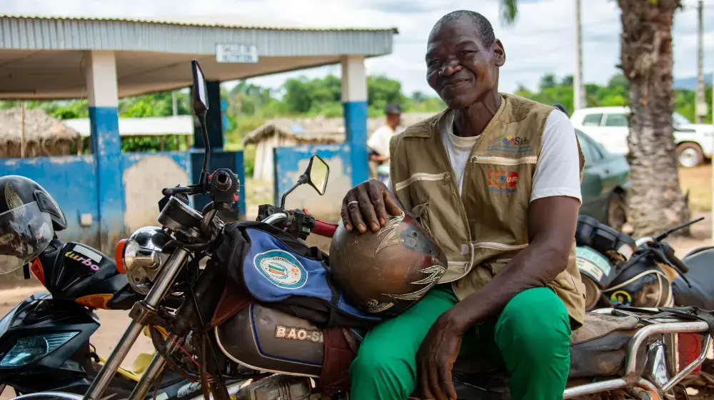 MOUSSA LE GROS, HEROS A MOTO